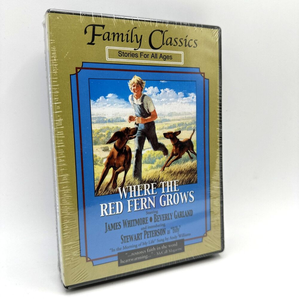 Where the Red Fern Grows & Where the Red Fern Grows Part 2 DVDs NEW SEALED - Picture 1 of 6